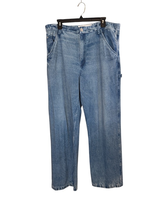 rag & bone Denim - rag & bone Women's Miramar Cotton Terry Utility Style Comfy Wide-Leg Jeans 32